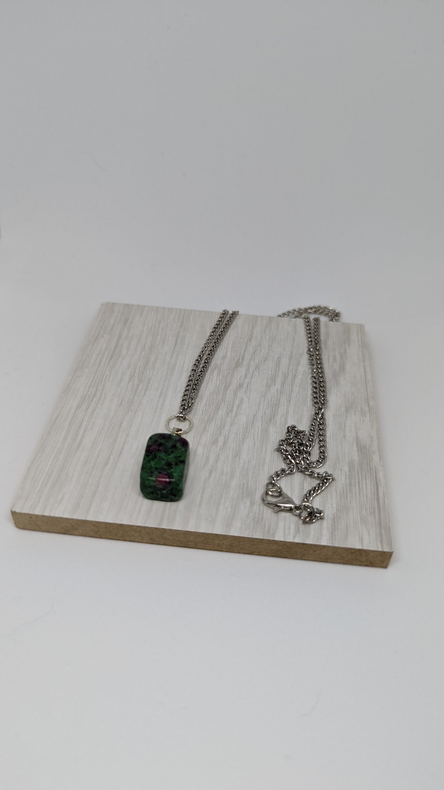 Ruby Ziosite, gemstone necklace, Ruby jewellery, birthstone necklace