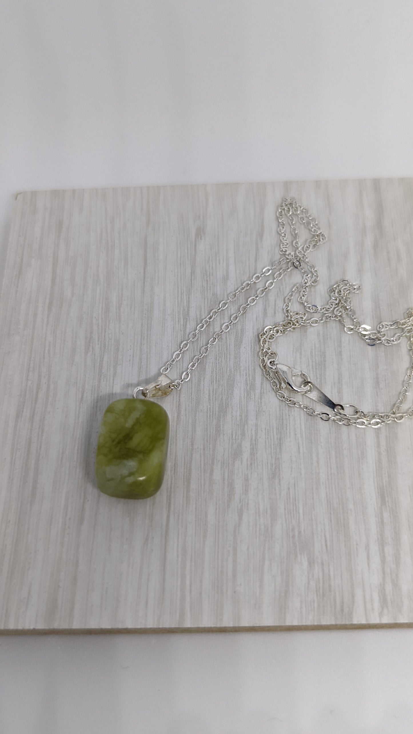 Lemon Jade, gemstone necklace, gift for her, gemstone pendant, Lemon Jade necklace