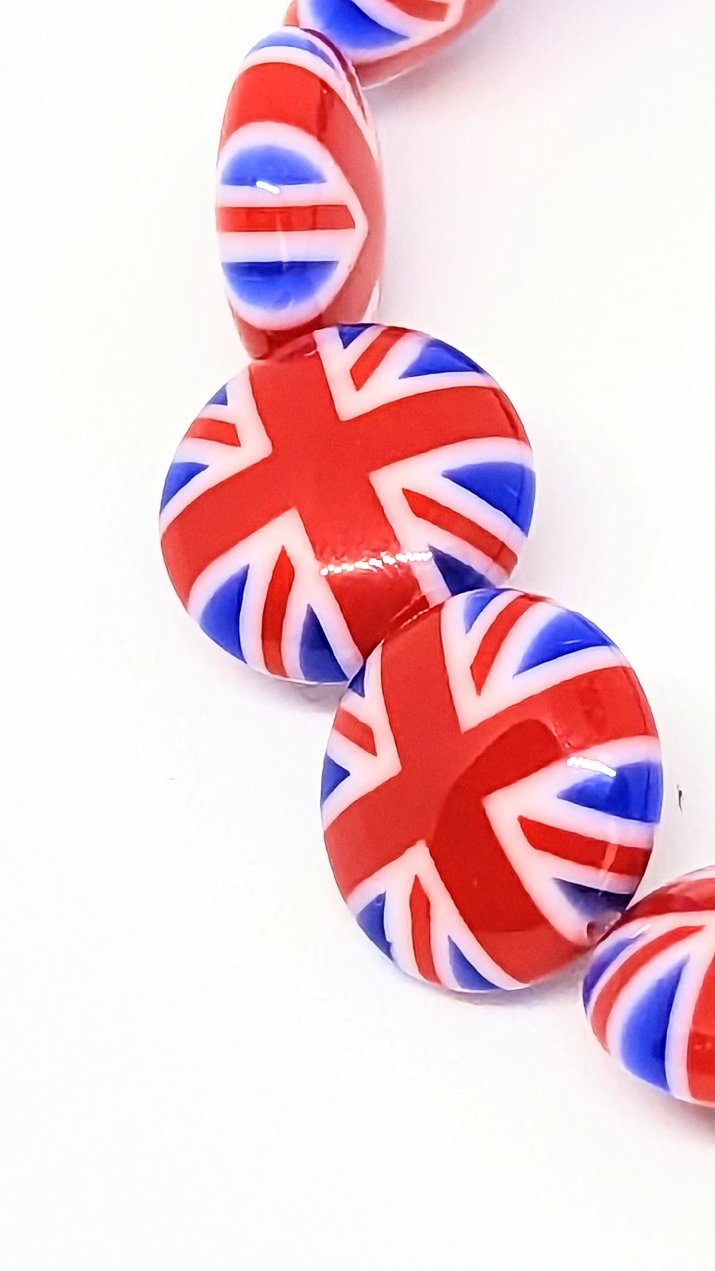 King's Coronation, Union Jack, Flag bracelet, British Flag, Patriotic jewellery, United Kingdom