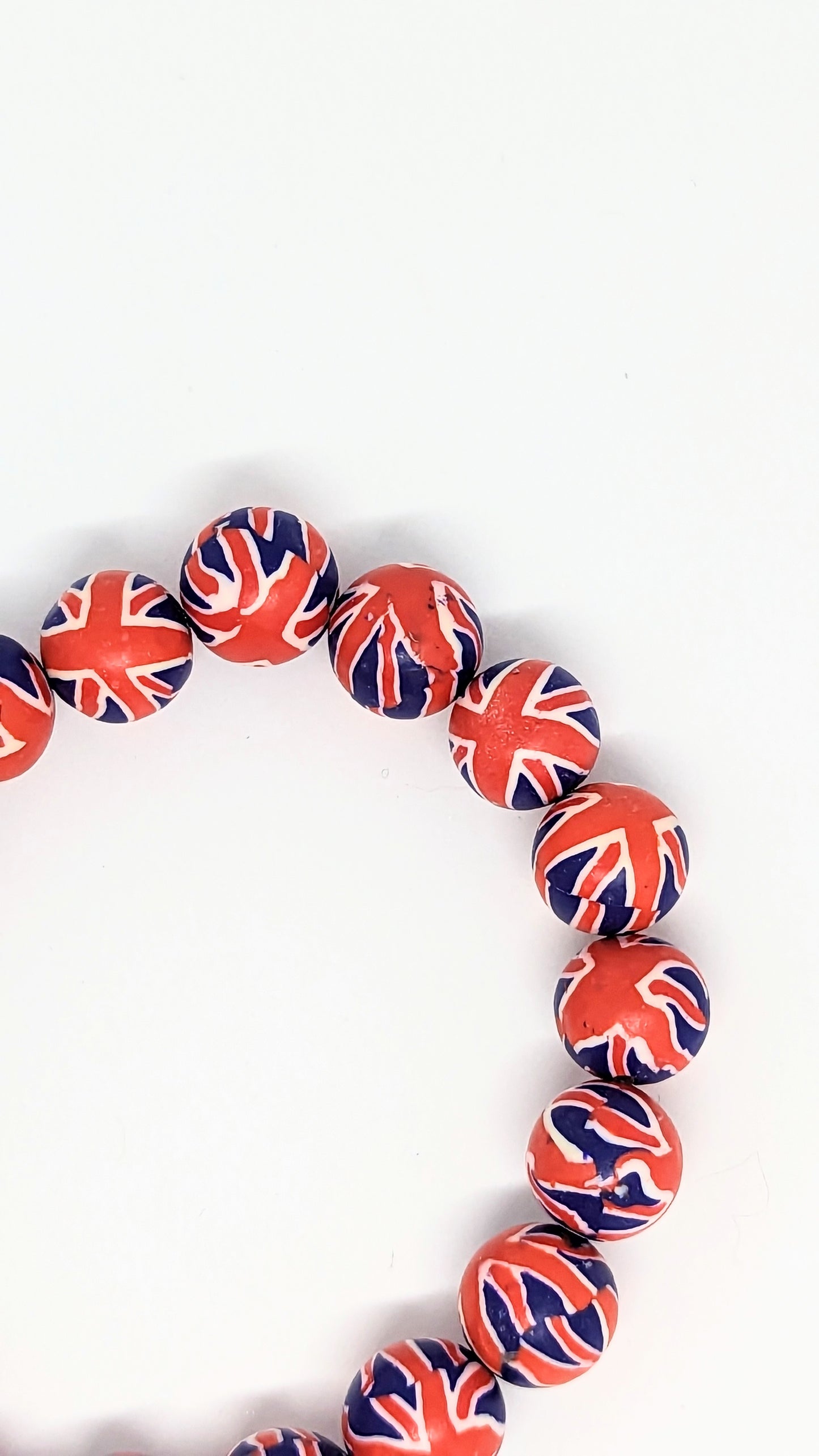 King Charles III, Union Jack, British bracelet, British Flag, Patriotic jewellery, United Kingdom